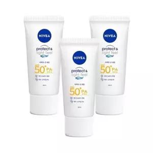 니베아 선 프로텍트 앤 라이트 필 퍼펙트 선 세럼 90ml x 3개 / SPF50+/...
