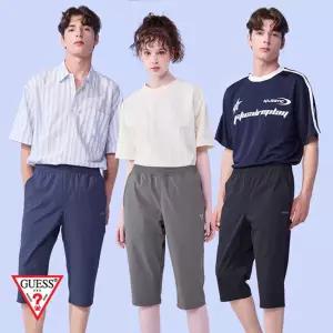 [게스] 7부 이지 팬츠 3종 (공용)