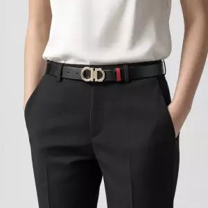 페라가모 간치니 양면 프리컷팅 23 0294 NERO 771068 벨트