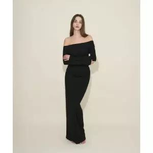 GRANDE LINE 소프트 맥시 스커트 550759Moony