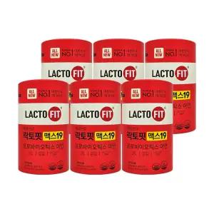 락토핏 맥스19 2g 60포 6개/mj