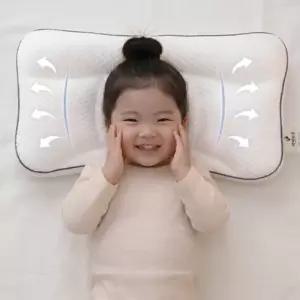 씨엔와우 모달소재 아이스 쿨링 성장기 경추 척추보호 세탁가능 유아베개