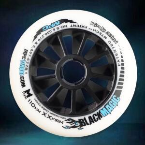 6OR 8개입 MPC 블랙 매직 휠 SRC XXFirm 110/100/90mm 마라톤 레이싱 타이어 인라인 스피드 스케이트 로드