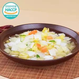 웰굿 HACCP인증 김치장인 국내산 전라도 나박물김치 1kg