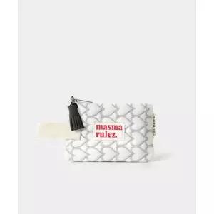 [국내백화점 매장정품] 마스마룰즈 MASMARULEZ Mini strap pouch_Silver heart 5013143805 102936