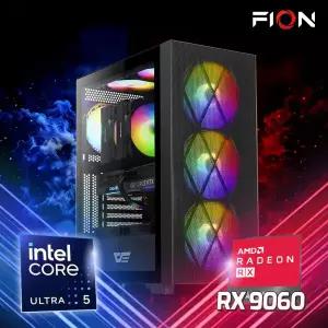 울트라5 225 16G 512G RX9060 조립PC 게임용 사무용 데스크탑 롤 배그 발로란트