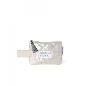 [국내백화점 매장정품] 마스마룰즈 MASMARULEZ Mini strap pouch_stitched ribbon quilt Ivory 5016577447