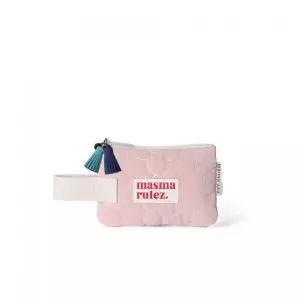 [국내백화점 매장정품] 마스마룰즈 MASMARULEZ Mini strap pouch_Shiny flower Sand pink 5015298892 10318