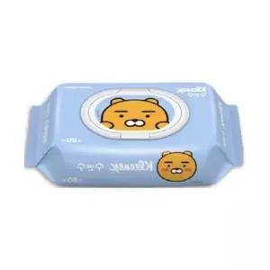 ( )카카오프렌즈 크리넥스 캡형80매 물티슈 라이언 휴대용 캡형 아기