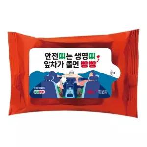 ( )메탈레드 30매 1 000개 휴대용 물티슈 판촉 홍보 전도용