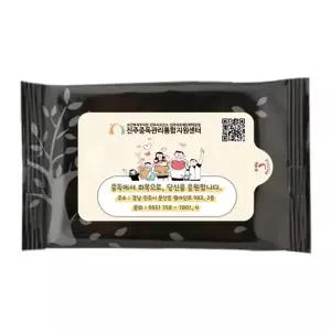 ( )메탈트리 블랙 30매 1 000개 휴대용 물티슈 판촉 홍보 전도용