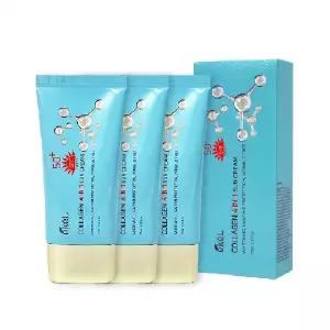 ( )이켈 콜라겐 포인원 선크림 70ml-3개 선크림추천 자외선차단제 선블록 SPF50+ PA+