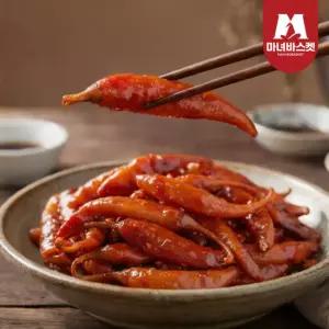 [마녀바스켓] 매콤달콤 고추무침 500g