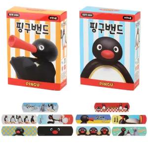핑구 밴드(표준형) 50매입 /캐릭터 용량 일회용 상처밴드 키즈밴드
