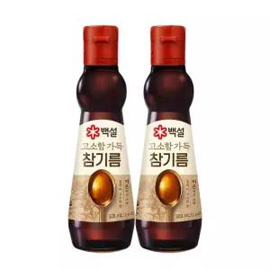 [CJ]고소함가득 참기름 320ml x 2개