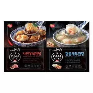 [동원] 딤섬 사천우육완탕 336g 6봉/광동새우완탕e[35970353]