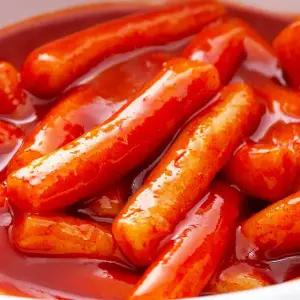 무려 5팩 총1150g 대한 떡볶이 230gx5팩 매운맛,보통맛 무가 들어간 감칠맛 일품 떡볶이