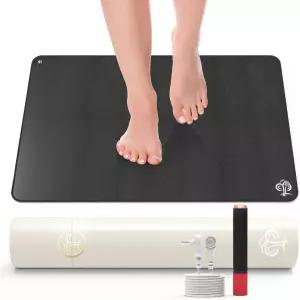 수면 염증 개선 균형 잡힌 에너지를 위한 책상용 접지 매트 발 작업 요가를 16 x 24 인치 3 mm 두께의 패드