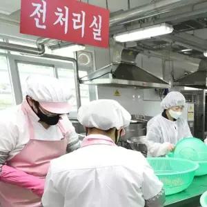 단체급식소 위생 구역안내 명판 표지판 식당용품 급식소용품 학교급식용품 (WCE2199)