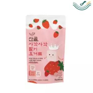 산골 사각사각요거트 딸기 15g 20개 맛도 좋지만 몸에도 좋은 간식
