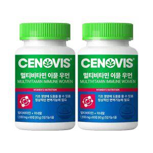 세노비스 여성을 위한 멀티비타민미네랄, 60캡슐, 60일분, 2개