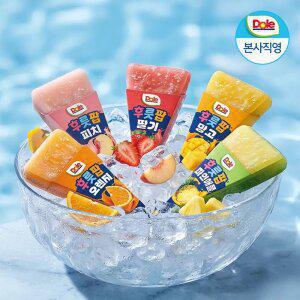 Dole 돌 후룻팝 4박스 (32팩) / 얼려먹는 주스 아이스팝 디저트