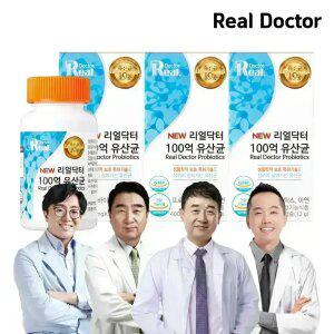 [리얼닥터] 포스트바이오틱스 100억 유산균 30캡슐 3개 (3개월분) 장건강 유산균 온가