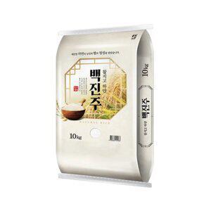 25년산 찰지고 하얀 백진주쌀 상등급 10kg