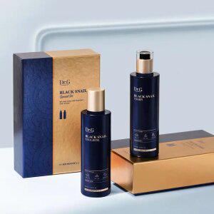 [내일배송] 닥터지 블랙 스네일 베이직 2종 세트(토너 150ml, 에멀전 150ml)