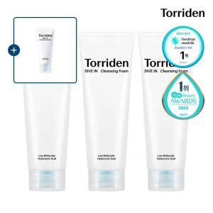 [SET] 토리든 다이브인 저분자 히알루론산 클렌징 폼 150ml X 3개 (+다이브인 폼 30ml
