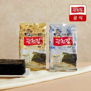 [광천김] 3대째 달인 혼합도시락김 (재래김+파래김) 4g 32봉