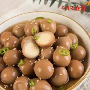 [우체국쇼핑] 메추리알 장조림(1kg+1kg)/ 맥반석 구운란(2구*20개) 골라담기 #늘푸른