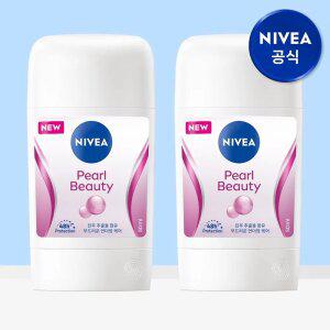 니베아 데오드란트 스틱 펄 뷰티 50ml 2개
