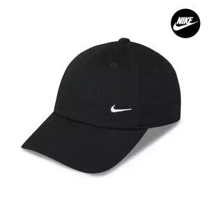 나이키 클럽 언스트럭처 스몰 스우시 볼캡 야구 모자 FZ5698-010