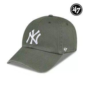 47브랜드 뉴욕 양키스 NY 빅로고 MLB 엠엘비 볼캡 야구 모자 모스 B-RGW17GWS-MSA