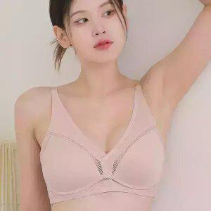 비너스 자스민 노와이어 브라 메쉬 풀컵 A~F컵 브래지어 여성 여자 속옷 DBR1290