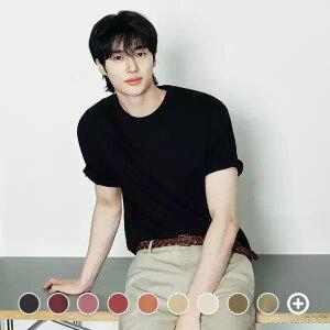 [지오다노] 026540 코튼 저지 크루넥 반팔 티셔츠