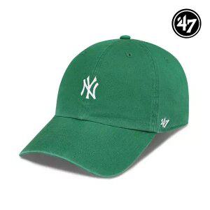 47브랜드 뉴욕 양키스 NY 스몰 로고 MLB 엠엘비 볼캡 야구 모자 켈리 그린 B-BSRNR17G