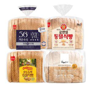 삼립 데일리 식빵 모음 4봉 골라담기 (통밀/호두/에그/저온숙성)