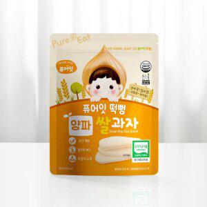퓨어잇 유기농 떡뻥 양파 쌀과자 아기간식