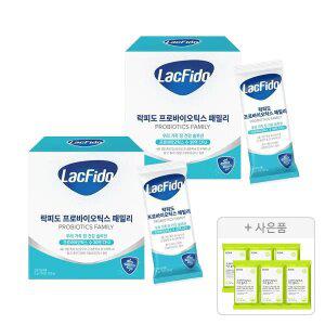 락피도 프로바이오틱스 패밀리 100일분 200g(2g, 100입), 2개  + 증정(프로바이오틱스