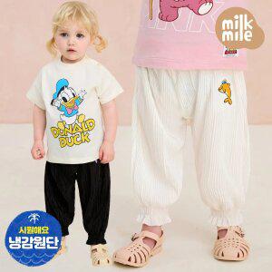 [밀크마일] 돌핀주름냉감배기팬츠