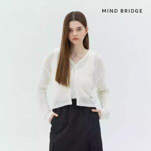 마인드브릿지 네트조직긴팔가디건 MYCD3201