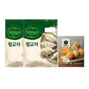 비비고 왕교자 1.05kg, 2개 계란옷입은 고기완자 480G,1개