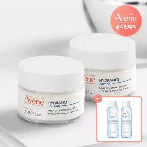 아벤느 이드랑스 아쿠아 크림 인 젤 50ml 2개+에센스인 로션 25ml 2개 추가증정