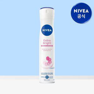 니베아 데오드란트 스프레이 엑스트라 브라이트 200ml 1개
