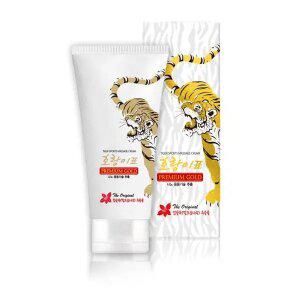 호랑이표 프리미엄 골드 마사지 크림 접골목 천년초 천연 추출물 포함 150ml 1개 / 홈