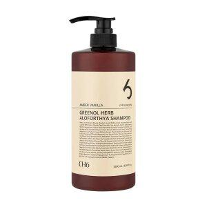 CH6 그리놀 허브 알로포시아 탈모샴푸 엠버바닐라향 1000ml 1개