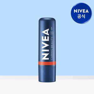 니베아 케어 앤 컬러 립밤 크림코랄 4.8g 1개