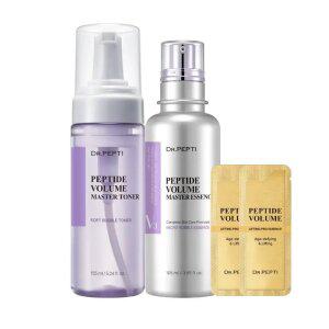 닥터펩티 펩타이드 볼륨 버블 마스터 토너 155ml + 마스터 버블 에센스 105ml + 샤쉐2